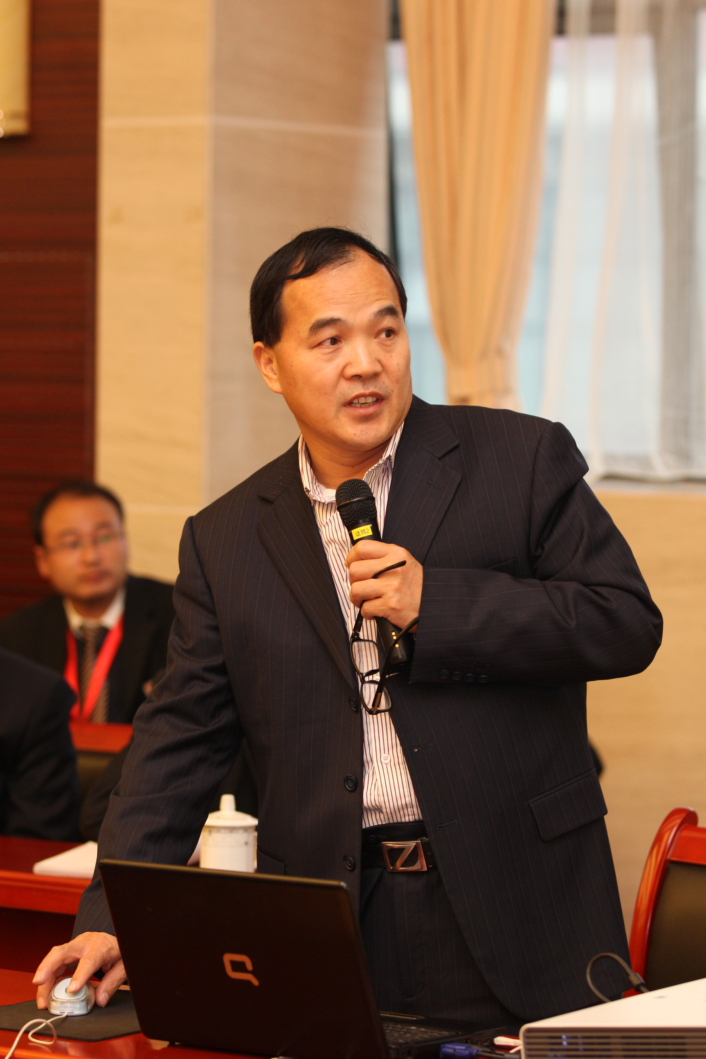 河南工业大学汪学德教授发表讲话
